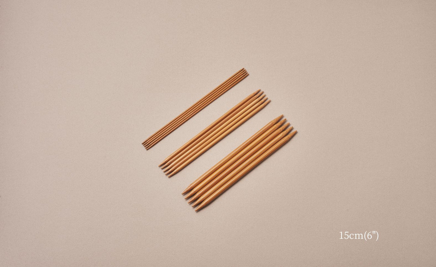 Seeknit Koshitsu Bamboo Double Pointed Needles (15 cm - 6")