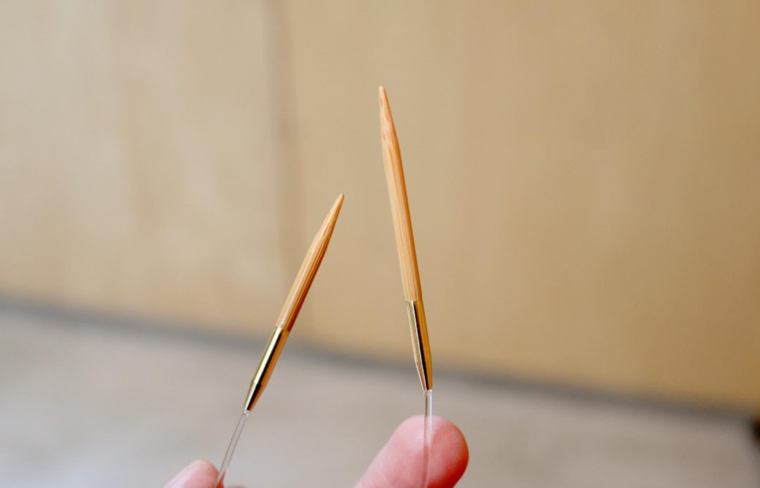 Seeknit Koshitsu Asymmetric Circular Needles 23cm (9.5'')