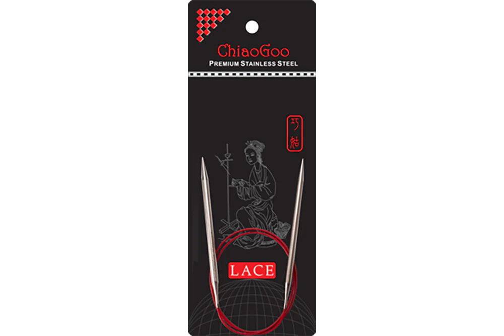ChiaoGoo Red Lace Circular Knitting Needle