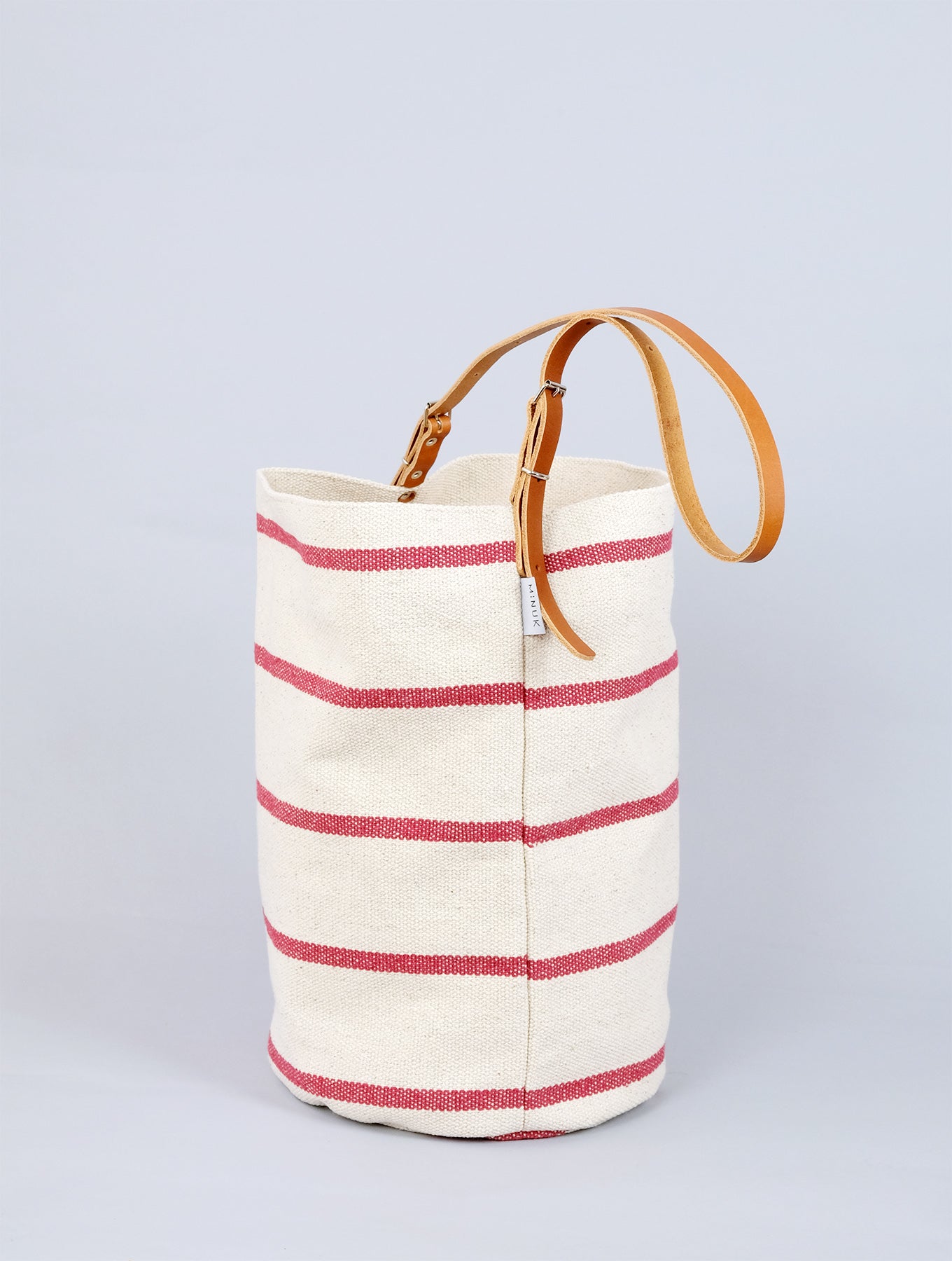 Striped hotsell bucket bag